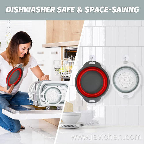 Multifunctional Kitchen Collapsible Strainer